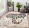Covor Oyo Poliester 180x280 cm Model Elefant Covoare Dormitor Living Modern