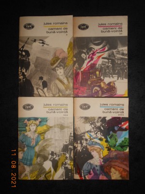 JULES ROMAINS - OAMENI DE BUNA VOINTA 4 volume foto