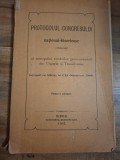 Protocolul Congresului Național-Bisericesc ordinar al mitropoliei romanilor greco-orientali din Ungaria si Transilvania - intrunit in Sibiu la 1/14 Oc