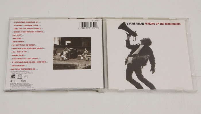 Bryan Adams &ndash; Waking Up The Neighbours - CD audio original NOU