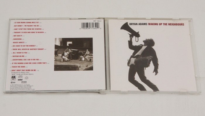 Bryan Adams &ndash; Waking Up The Neighbours - CD audio original NOU