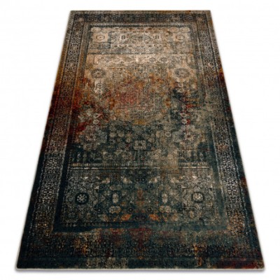 Covor de l&amp;acirc;nă Omega MAMLUK Rozetă vintage smarald, 170x235 cm foto
