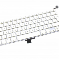 Tastatura Laptop, Apple, MacBook A1342, 2009, 2010, layout UK, alba