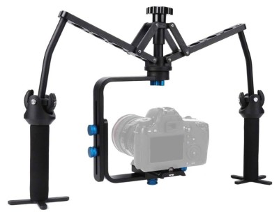 ​Stabilizator Manual cu Doua Manere S1 Spider Stabilizer Rig Camera foto
