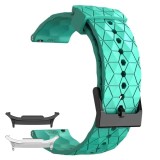 Curea din silicon compatibila cu Samsung Galaxy Watch8 40mm, Pearl Green