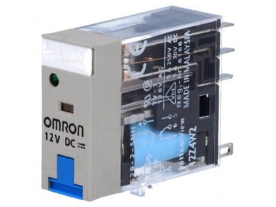 Releu Electromagnetic DPDT 12VDC 5A foto