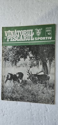 REVISTA VANATORUL SI PESCARUL SPORTIV , ANUL 1988 , NR 10 foto