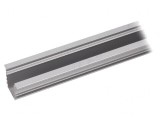 Profil Aluminiu Incastrat 2m TOPMET DEEP10 Natural pentru Module LED