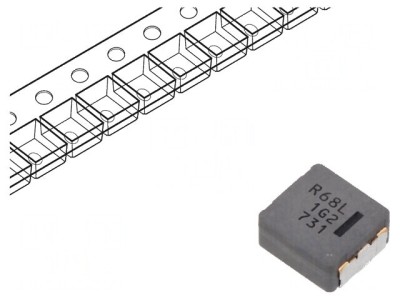 Inductor SMD 680nH 40A 1,75m&amp;Omega; 10,9x10x5mm -40&amp;divide;150&amp;deg;C foto