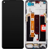 Cumpara ieftin Display cu Touchscreen Oppo A74 5G / A54 5G, cu Rama, Negru, Service Pack 4906219