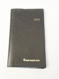 Agenda veche 1979 Renault - nefolosita