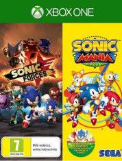 Set Dublu Sonic Mania Plus And Sonic Forces foto