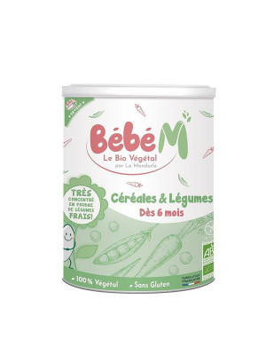 Cereale Bio cu Legume pentru Bebelusi La Mandorle 400gr foto