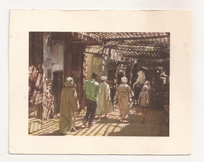 FA65-Carte Postala- MAROC - FES, Souks Couverts, necirculata