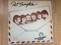 post scriptum 1982 album disc vinyl lp muzica fusion jazz rock english version ST EDE 02285 VG/VG+