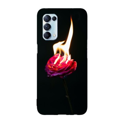 Husa compatibila cu Oppo Find X5 Lite model Fire rose, Silicon, TPU, Viceversa foto