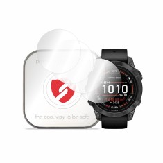 [Pachet 4x] Folie regenerabila premium Garmin epix Pro (Gen 2) Standard 47mm Smart Protection Classic, transparenta foto