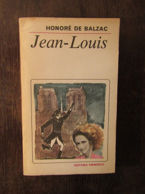 HONORE DE BALZAC - JEAN-LOUIS foto