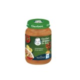 Piure bio din cartofi dulci, pui si legume, 190g, Gerber, Nestle