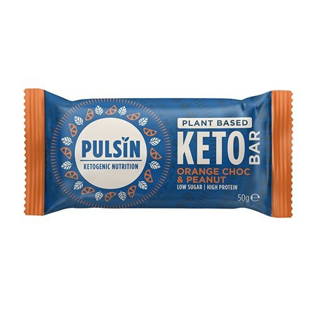 Baton Proteic Keto cu Ciocolata, Portocale si Arahide 50g