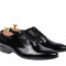 Pantofi barbati eleganti, negri, din piele naturala - 024NLAC2