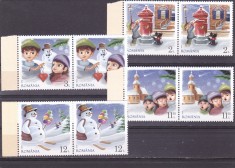 2018 OBICEIURI DE IARNA,IN PERECHE ,LP 2223,NEUZAT,MNH,ROMANIA. foto