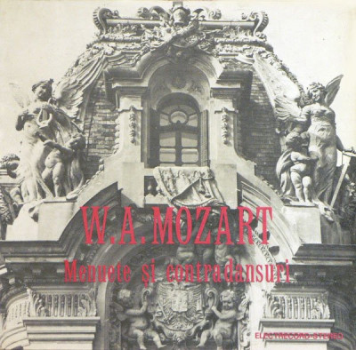 Vinyl W.A. Mozart &amp;lrm;&amp;ndash; Menuete Și Contradansuri foto