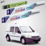 Cumpara ieftin Ștergătoare Ford Transit Connect MK1 P65 Van 1-Door 2002-2013 | Set Față și Spate Hibrid &ndash; TeamCar&reg;