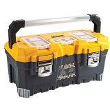 Cumpara ieftin Cutie din plastic pentru scule, profesionala, cu maner din aluminiu, 22&quot;, ASR-4017, 560 x 300 x 277 mm