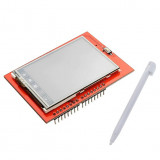 Display 2.4&quot; LCD TFT cu touchscreen + microSD shield Arduino UNO (d.5209C)