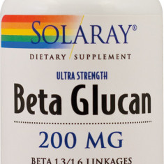 Beta Glucan 200mg Solaray Secom 30cps