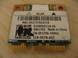 Placa wireless laptop Dell Vostro 1014, Dell DW1702, 0FJJTN, Atheros AR5B195