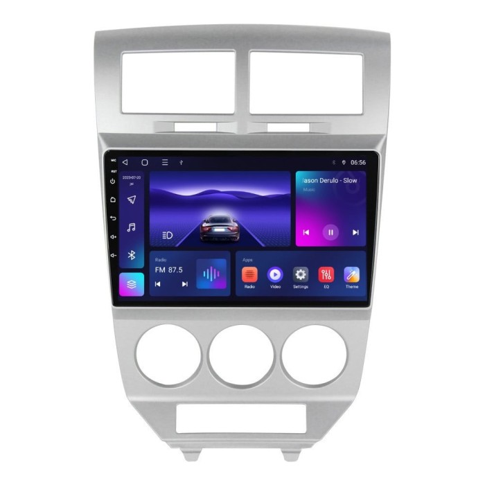 Navigatie dedicata cu Android Dodge Caliber 2006 - 2010, 3GB RAM, Radio GPS