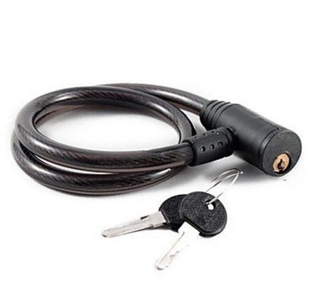 Lant antifurt cheie bicicleta, scuter-A-9mm 5mm 120cm Lant antifurt cheie bicicleta, scuter-A-9mm 5mm 120cm