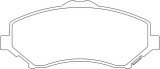 MOTAQUIP LVXL1629 set placute frana,frana disc