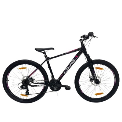 Bicicleta Mtb Dhs 2605 - 26 inch, M, Negru/Violet Ultimate FactoryBikes foto