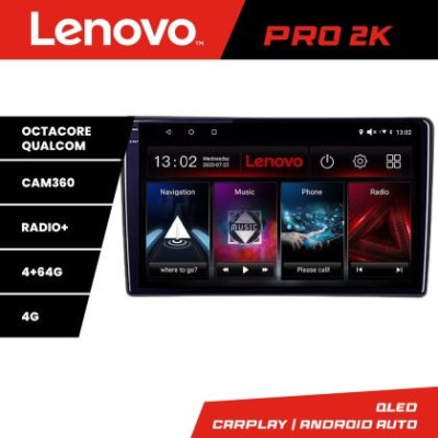 Navigatie Toyota Android radio gps internet 8 core QLED 2K 4+64 360 Lenovo v1 CarStore Technology foto