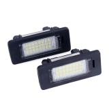 Set lampi led fara eroare numar inmatriculare BMW Seria 1, 3, 5, X