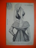 HOPCT 506 E BAYEUX -FEMEIE NORMANDIA 1912 -FRANTA -TCV-COSTUM SI COAFURA / COSTUME TRADITIONALE -EUROPA -CIRCULATA