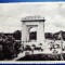Bucuresti 1938 - Arcul de Triumf - tip fotografie, animata, circulata la Satu Mare, timbru intact, stampile lizibile