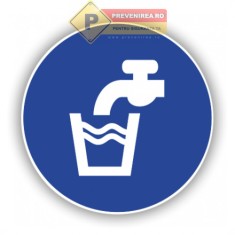 Semne pentru apă potabilă foto