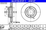 ATE 24.0118-0137.1 Disc frana