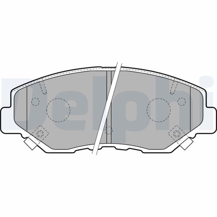 DELPHI LP1806 set placute frana,frana disc