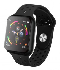 Smartwatch Techstar? Sport F9 Negru Waterproof IP67 Functie Bluetooth, Ecran 1.3 inch Conectare Android si IoS foto