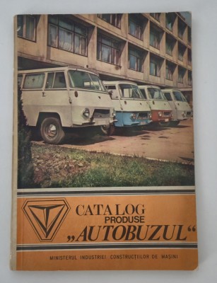 Catalog comunist produse Autobuzul Carte rara foto