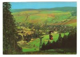 CPIB 25228 CARTE POSTALA - OBERWIESENTHAL/ERZGEB. STATIUNEA DE VARA SI IARNA, TELECABINA, NECIRCULATA