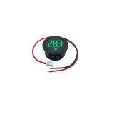Cumpara ieftin Voltmetru digital LED DC 4-100V rotund verde