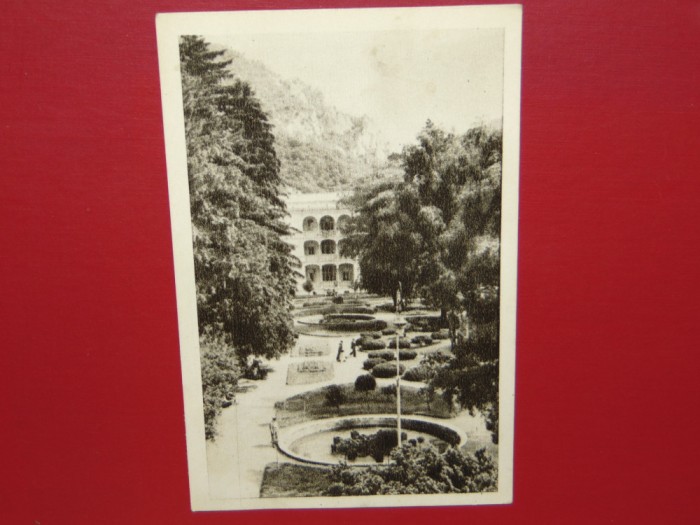 C.P.BAILE HECULANE -VEDERE DIN PARC -CIRCULATA ANUL 1955