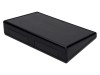 Carcasa Desktop HAMMOND Seria 1599 ABS IP54 Negru Inchidere cu Rasucire