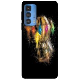 Husa compatibila cu Motorola Moto G71 5G model Infinity Gauntlet, Silicon, TPU, Viceversa, Transparent, Carcasa